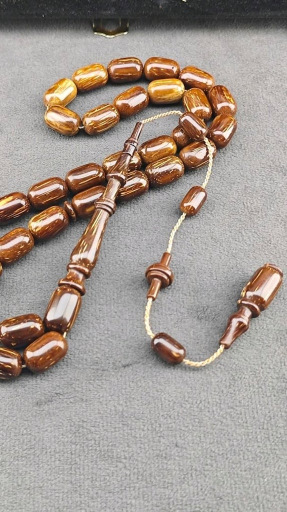 UĞUR GÜNDOĞAN USTA İŞÇİLİKLİ SIRÇALI KUKA TESBİH - 3