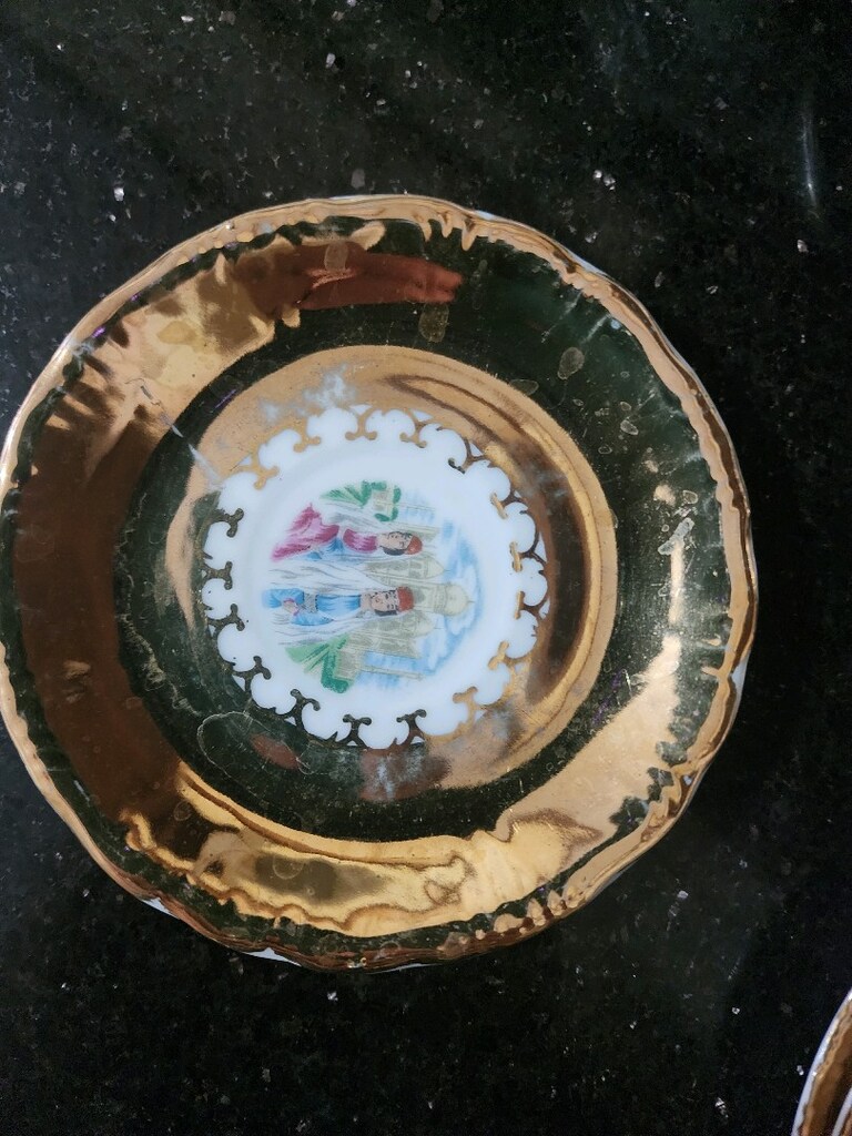 antika kahve fincanı takımı - 5