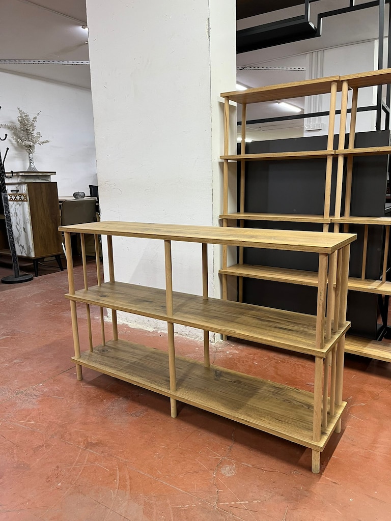 KLAS OFİS PENDİK 120X30X75 AHŞAP RAF - 3