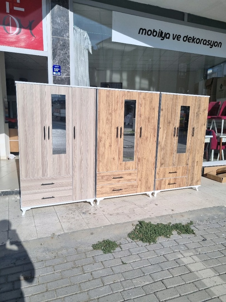 GARDROP ÇEŞİTLERİ ELBİSE DOLABI SIFIR MAĞAZADAN