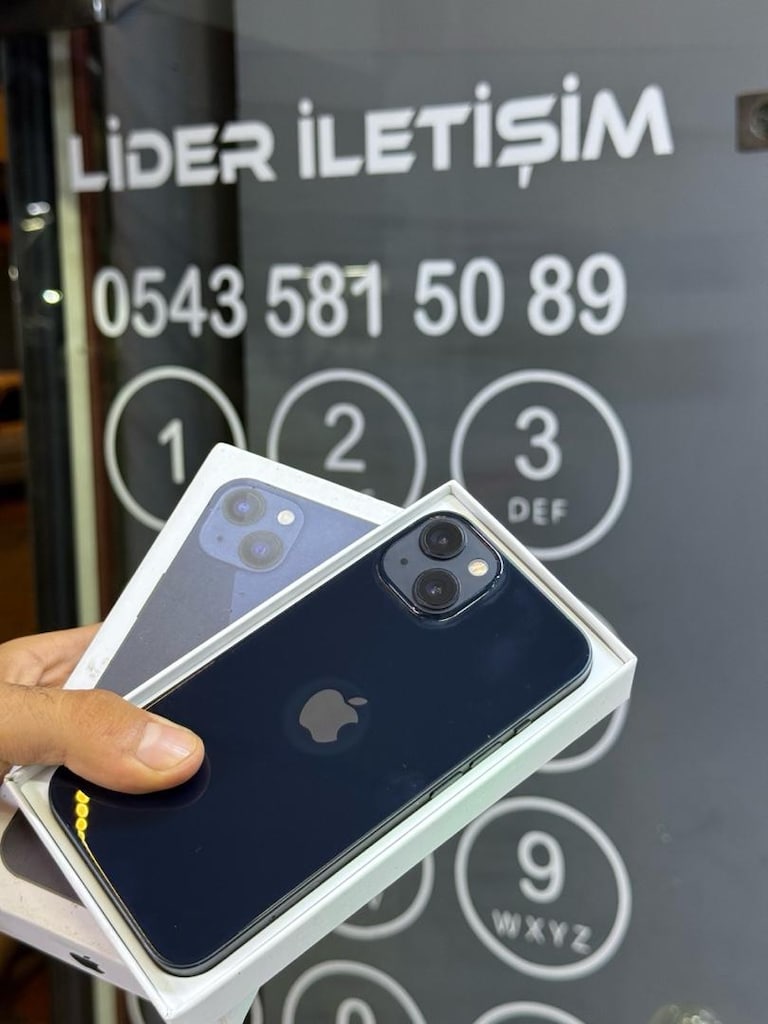 APPLE 13 128 GB KUTU FATURA MEVCUT PİL 84 TERTEMİZ DEGİŞENSİZ - 2