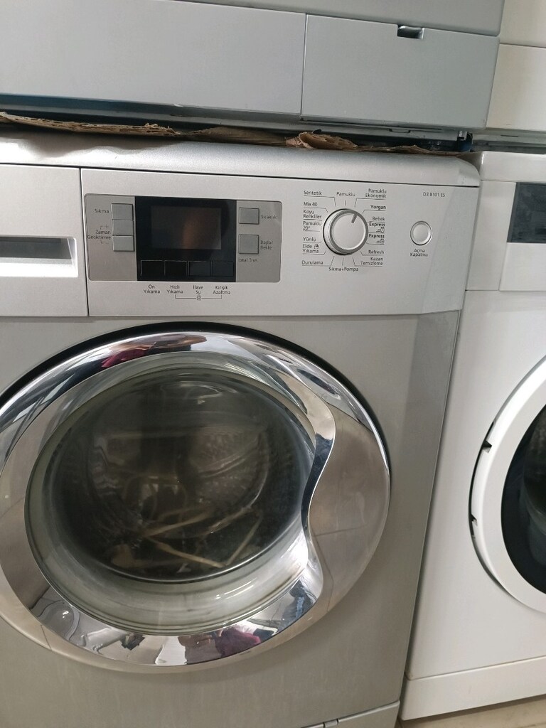 Beko gri 8 kg A+++ 1000 devir çamaşır Makinesi - 5