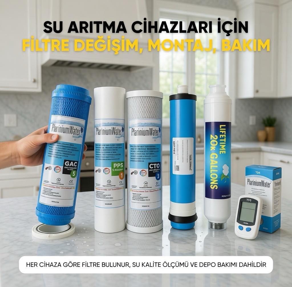 SU ARITMA CİHAZLARI FİLTRE DEĞİŞİMİ KAMPANYASI- MONTAJ DAHİL 1.700 TL - 10