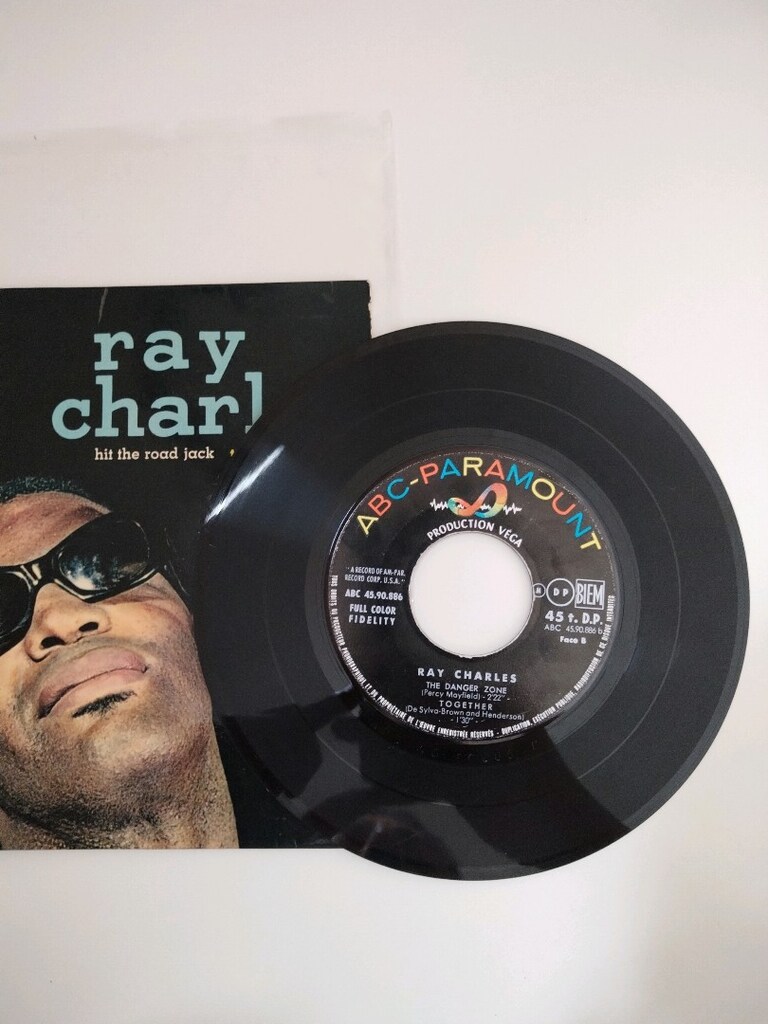 Ray Charles - Hit the Road Jack 45lik - 3