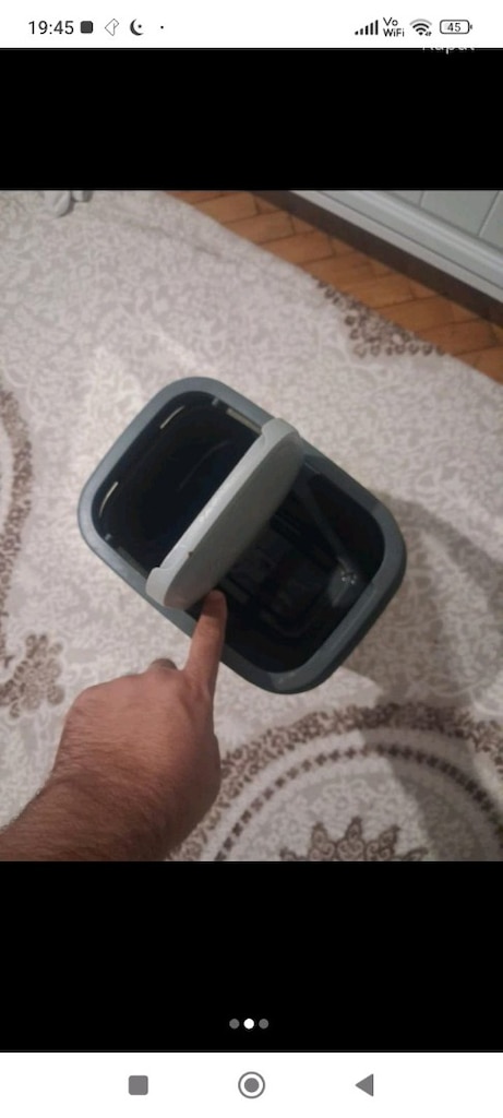çöp kovası ofis banyo tuvalet için - 2