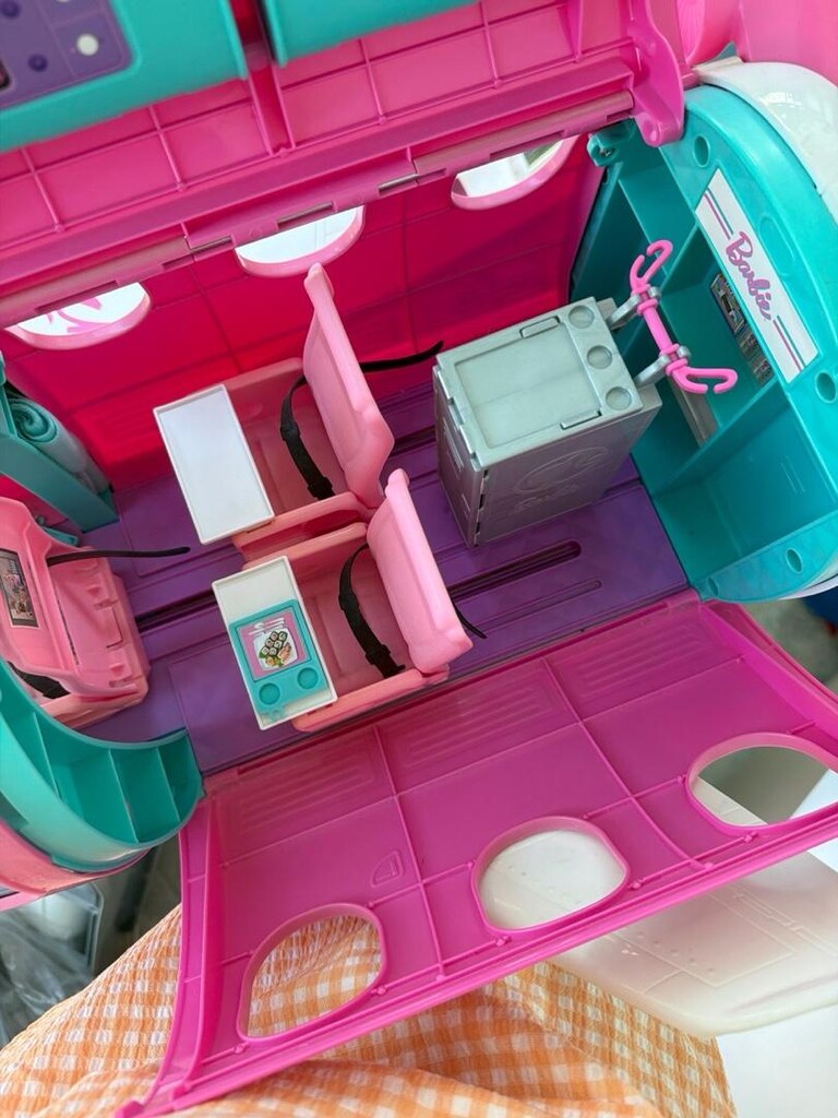 pembe barbie uçağı - 3