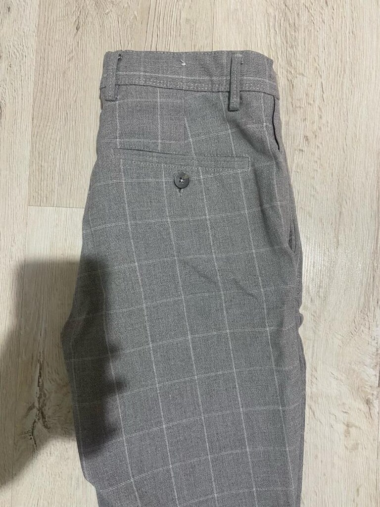 Zara Gri Kumaş Pantolon - 4