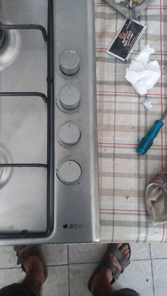 Arçelik ankastre ocak tüplü - 2