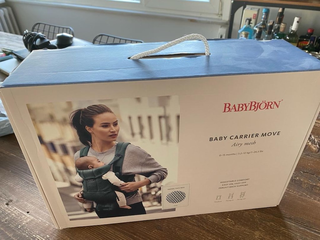 BabyBjörn One Air 3D Mesh Kanguru – Tertemiz, Az Kullanılmış - 9
