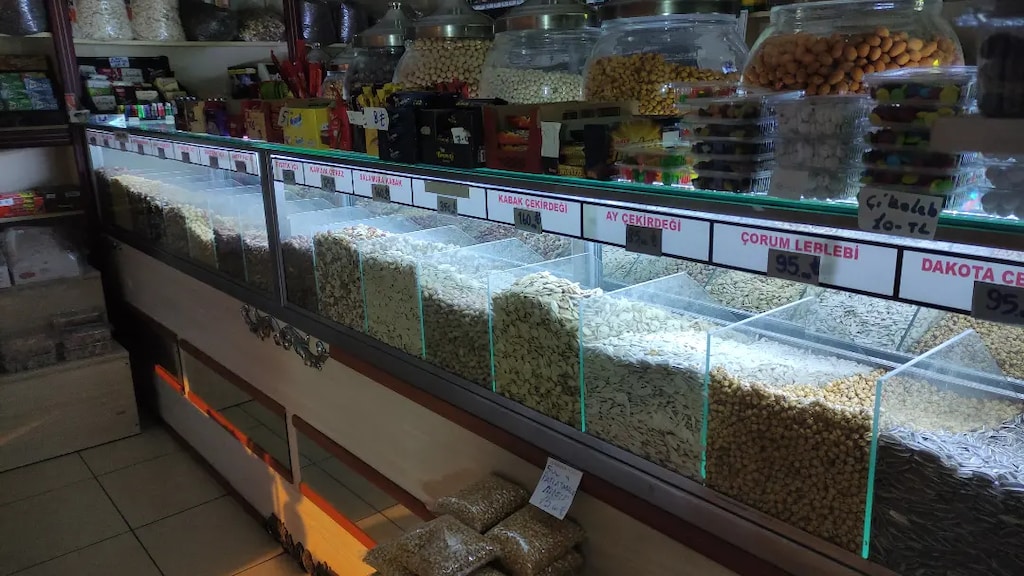 Cam Kuruyemiş Çerez Tezgahı - 10