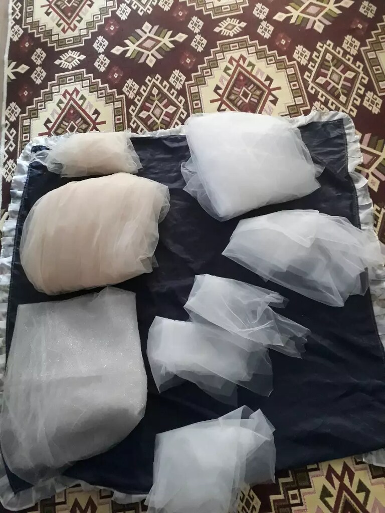 gelin örtü tülleri