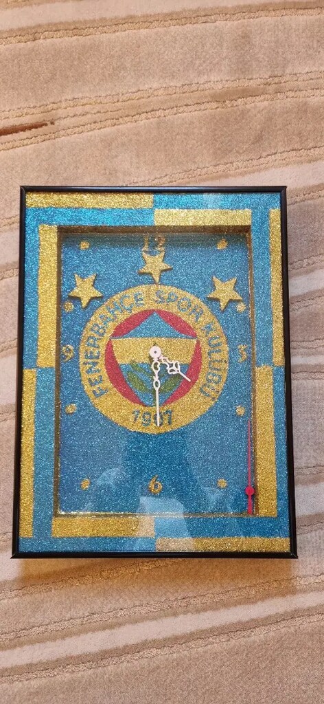 Fenerbahçeli duvar saati - 3