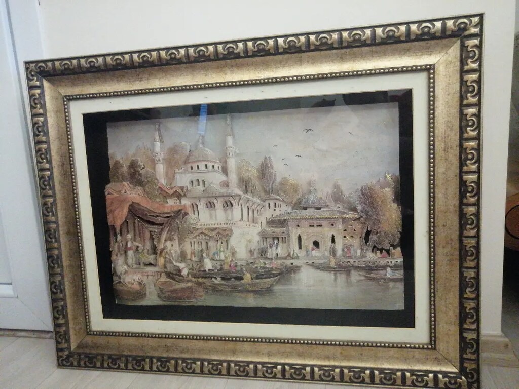 Kağıt rolyef - 2