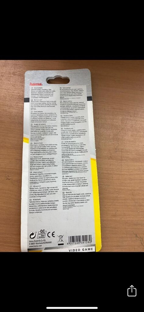 PS2 hafıza kartı 64 mb - 6