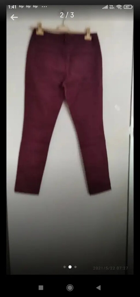 Pamuklu Jeens Pantolon- Açıklama Altta - 2