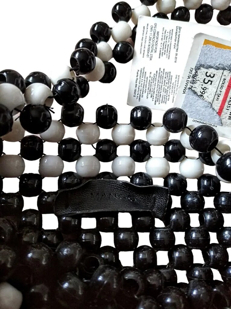 MANGO LİMİTED EDİTİON BONCUK ÇANTA - 6