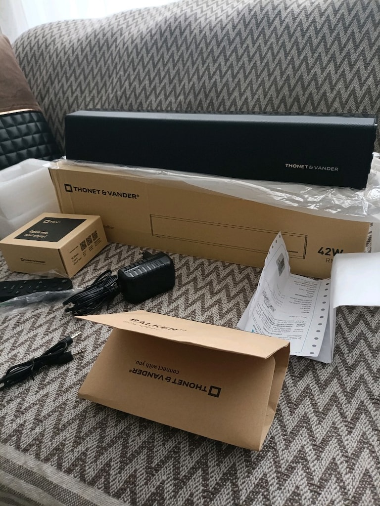 Thonet vander soundbar iki adet sıfır - 14