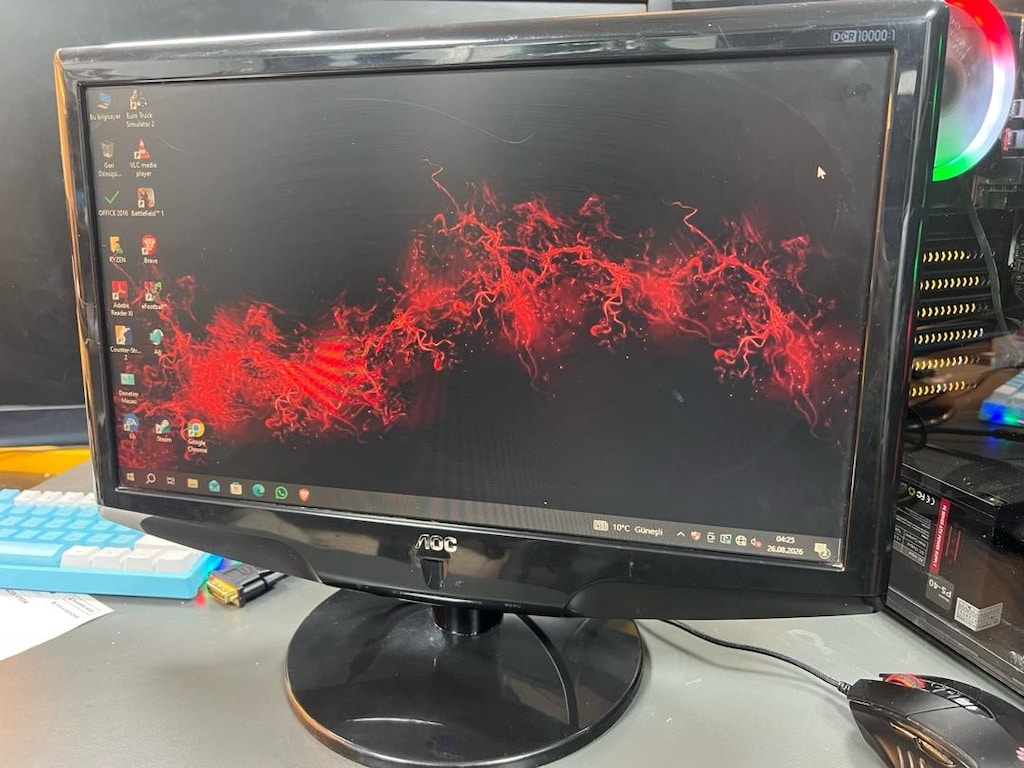 AOC 18.5” LCD VGA Monitör - 3