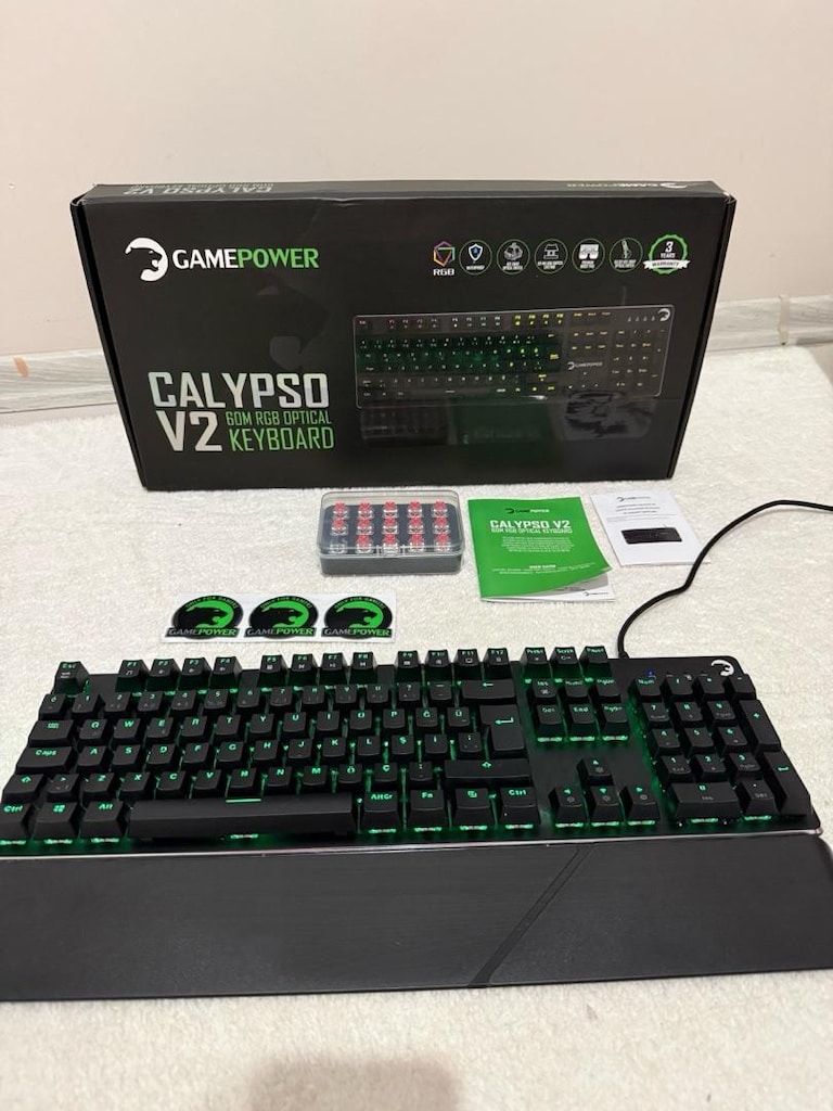 Gamepower Calypso V2 RGB Red Switch - 6
