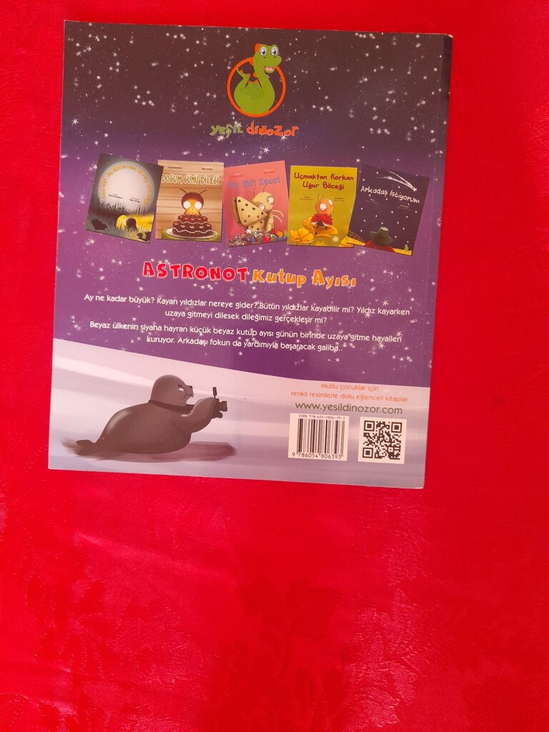 Çocuk kitabı 6-10 yaş Astronot Kutup Ayısı - 2