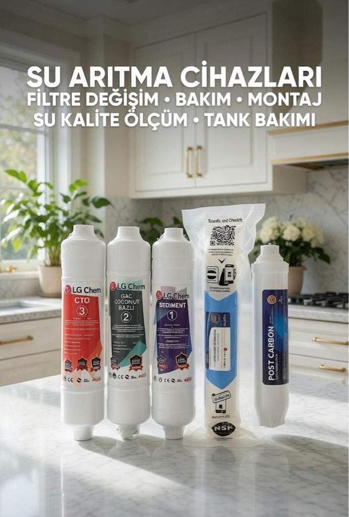 SU ARITMA CİHAZLARI FİLTRE DEĞİŞİMİ KAMPANYASI- MONTAJ DAHİL 1.700 TL. - 17