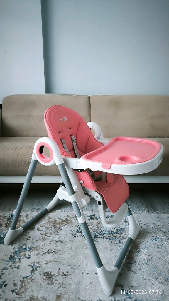 Baby Plus Mama Mia pembe mama sandalyesi - 3