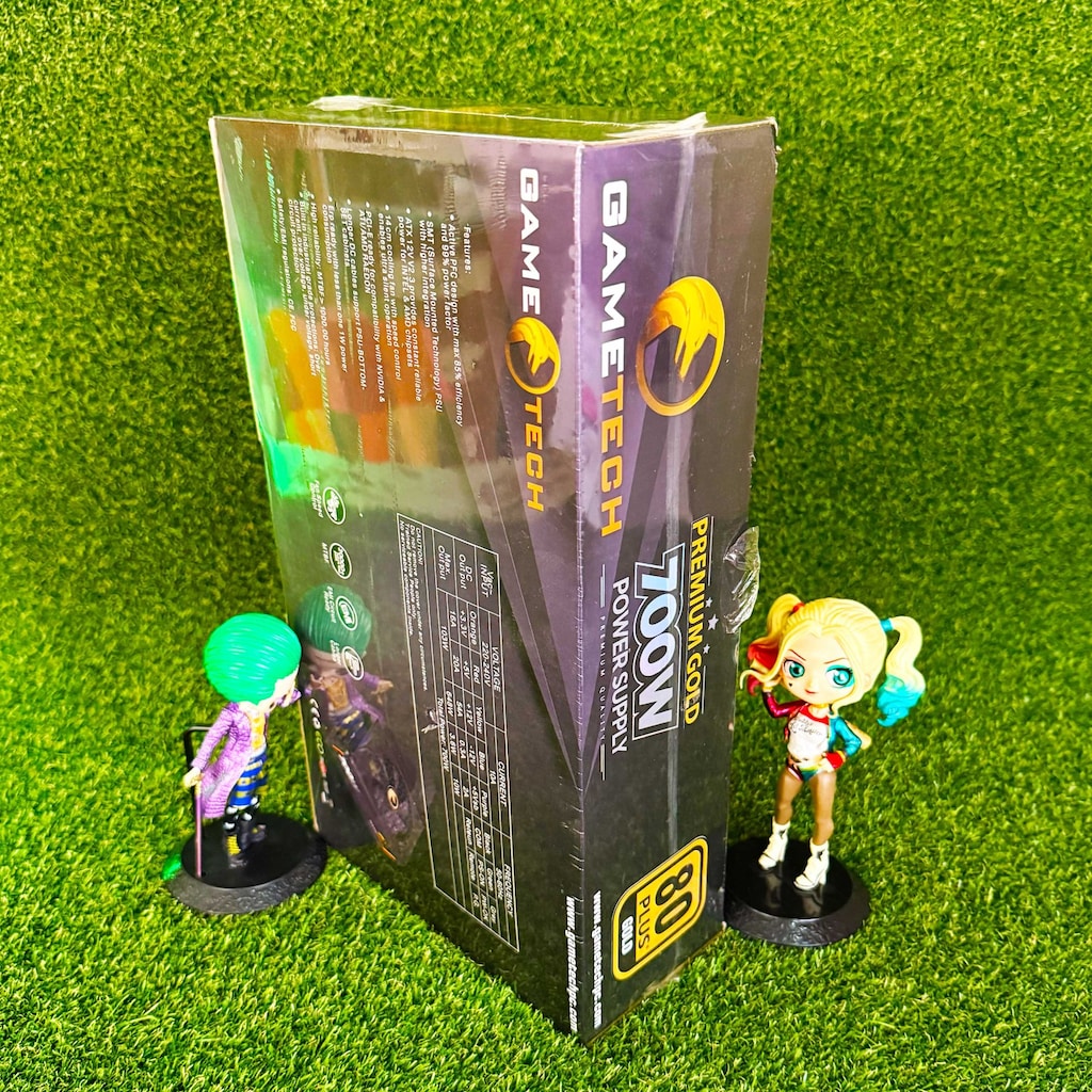 Gametech GTP-700 700W 80+ Gold Yarı Modüler Güç Kaynağı - 4