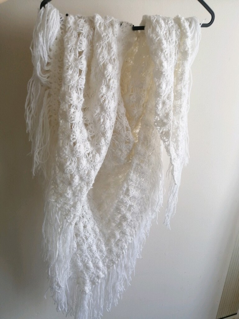 Sıfır El Örgü Şal 3 Adet - 2