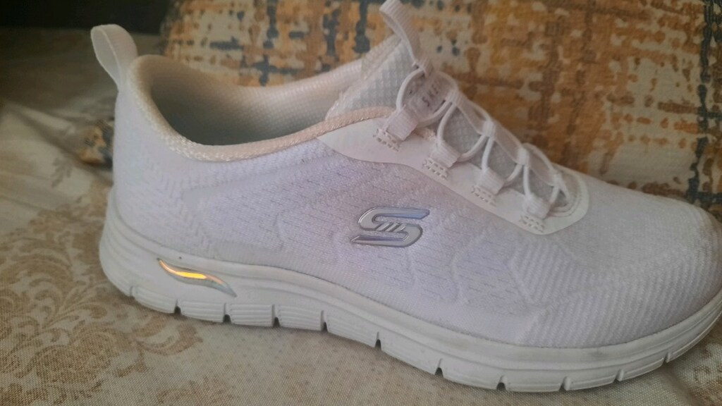 skechers beyaz spor ayakkabi - 3