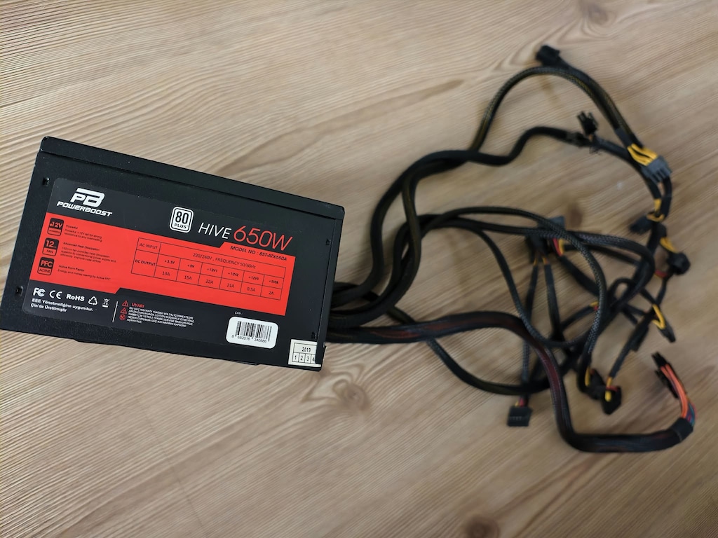 650 WATT 80+ PSU - GÜÇ KAYNAĞI - 6