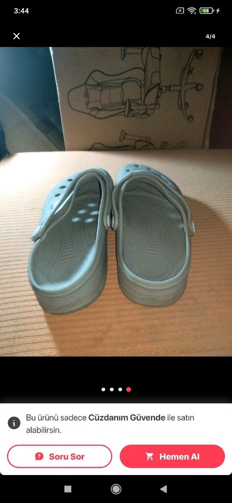 CFLEX CROCS TERLİK 37 NUMARA - 4