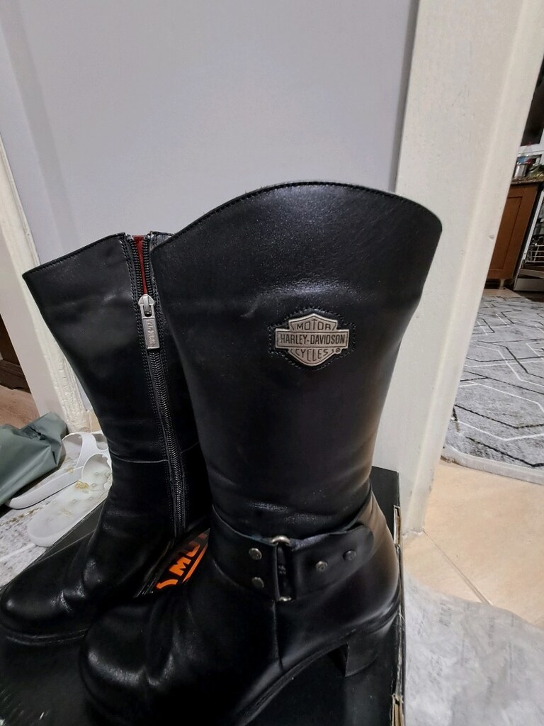 HARLEY DAVİDSON CRYSTAL ÇİZME - 4