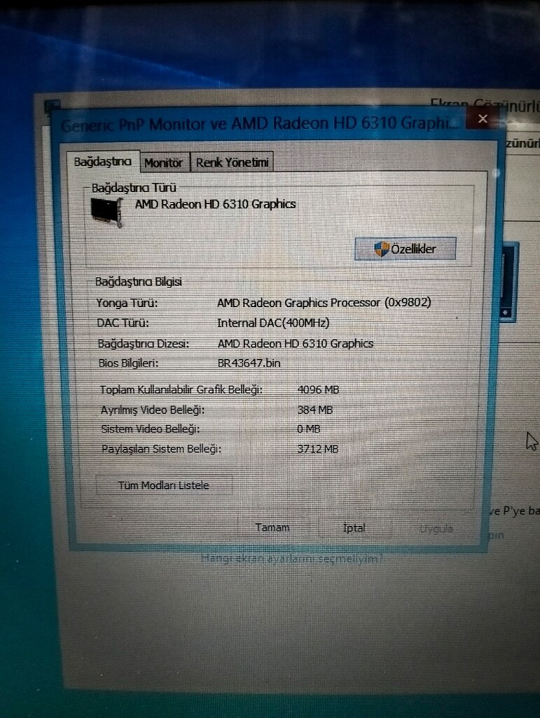 Packard Bell E1-521 ÇİFT ÇEKİRDEKLİ LAPTOP - 7