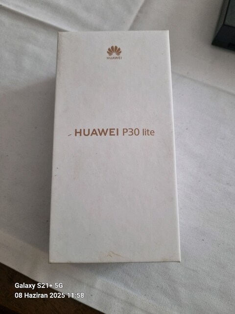 HUAWEI P30 lite boş telefon kutusu