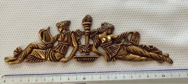 MOBİLYA, TABLO, DUVAR VEYA KAPI ÜSTÜ İÇİN PİRİNÇ FRİZ DEKORASYONU