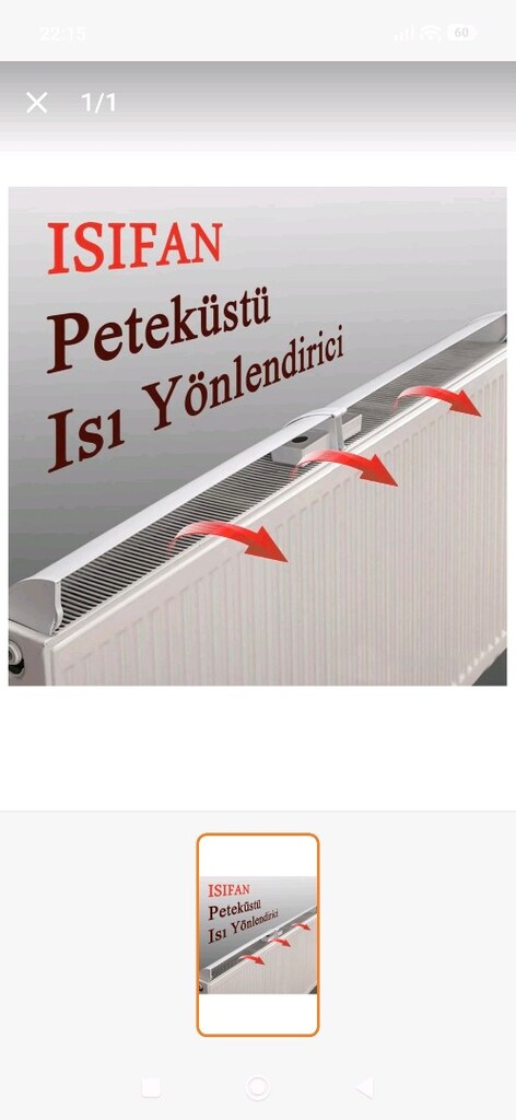Petek Üstü Isı Yönlendirici Ayarlanabilir - 3
