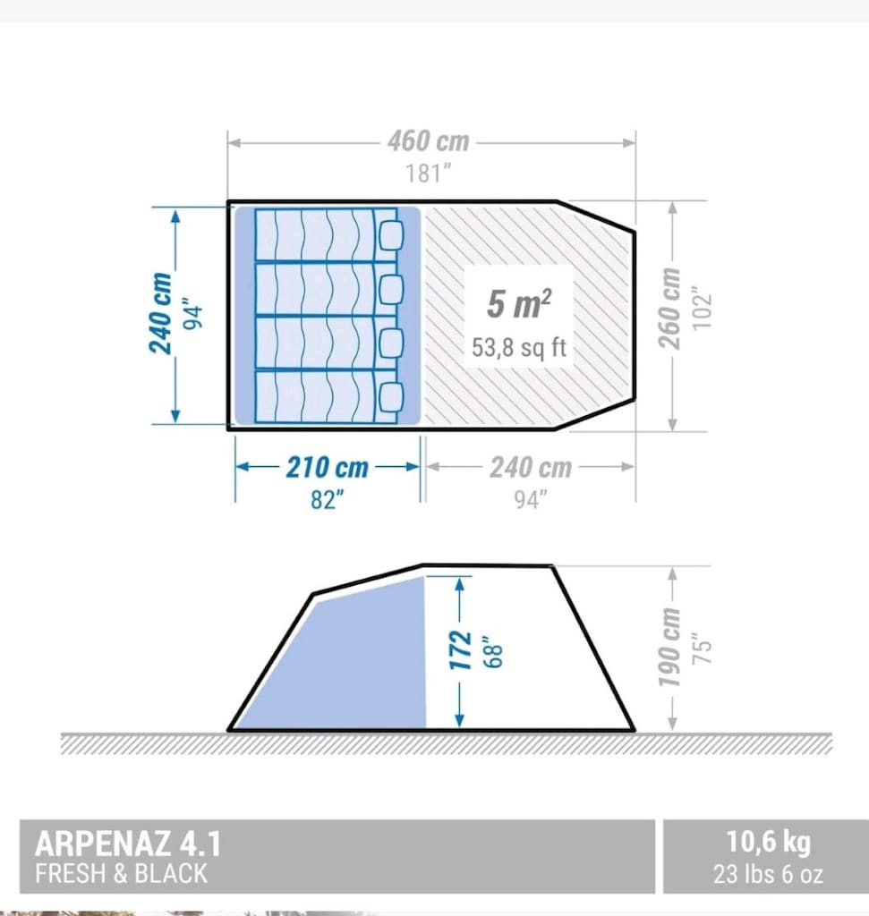 Decathlon çadır - 10