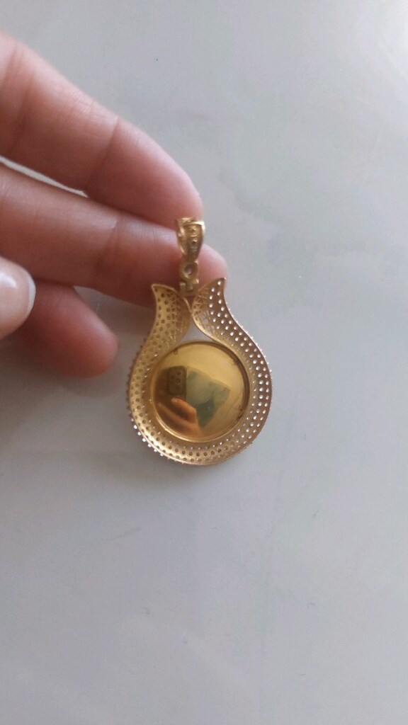 kolye ucu tuğra 14 ayar 5.70 gr - 3