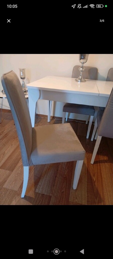 BELLONA marka 2 adet koltuk+berjer+akıllı yemek masası - 6