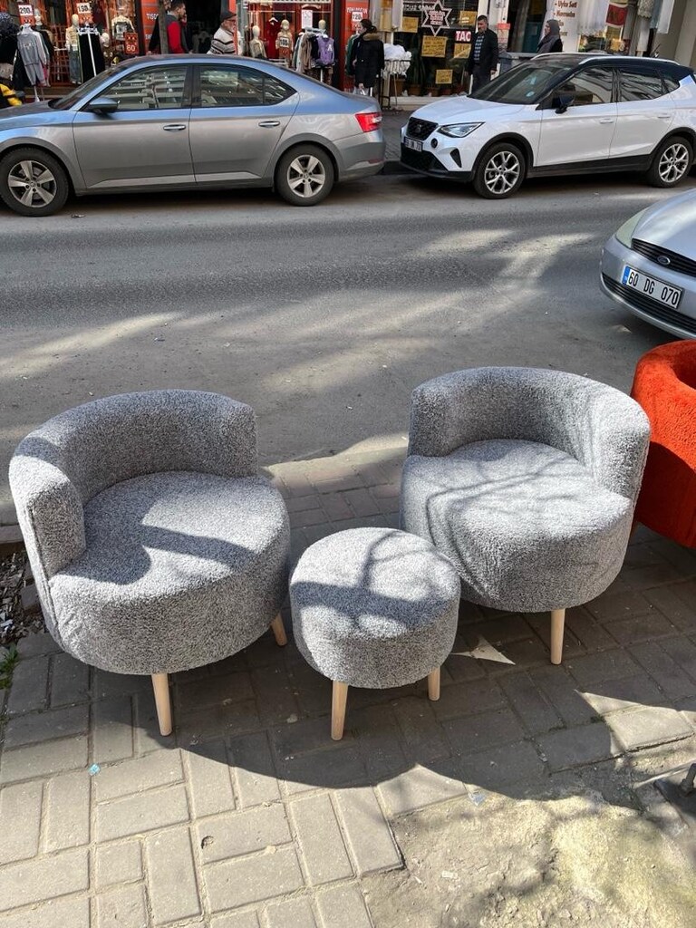 puf çay takımı - 2