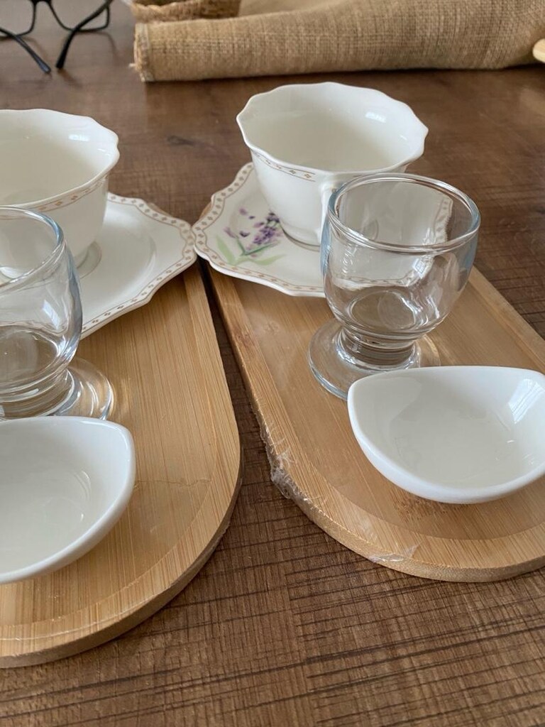 Acar lavanta desenli 2’li fincan takımı - 4