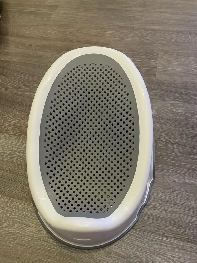 Meleni Baby Soft Bebek Küveti–Silikon Fileli Bebek Yıkama Banyo Küveti - 2