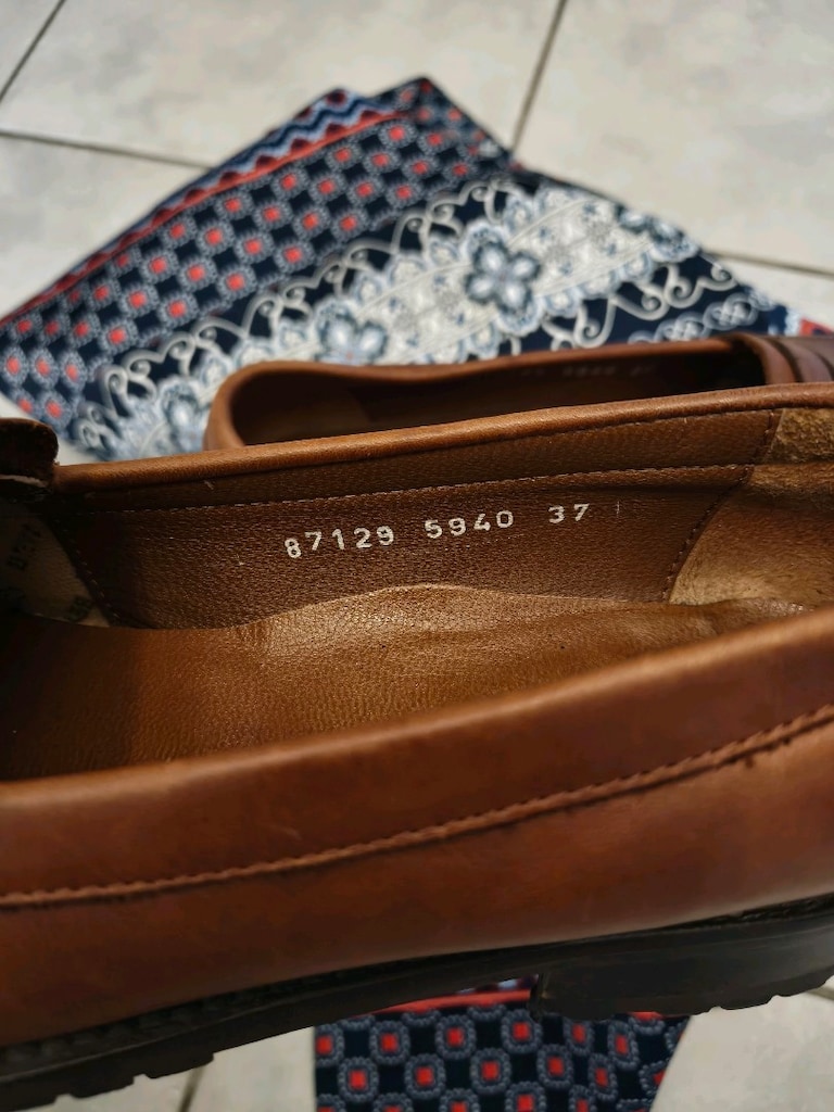 Beta marka deri loafer. 37 numara. Sıfırdır - 6