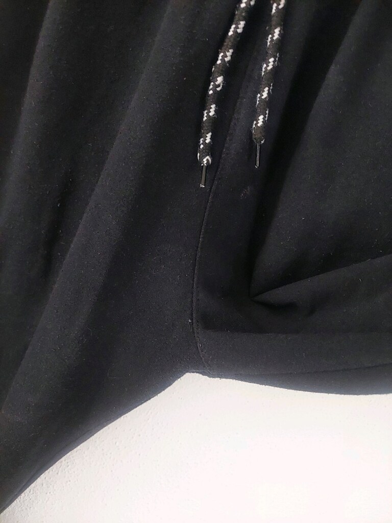 Beli lastikli ipli sweat eşofman altı - 4