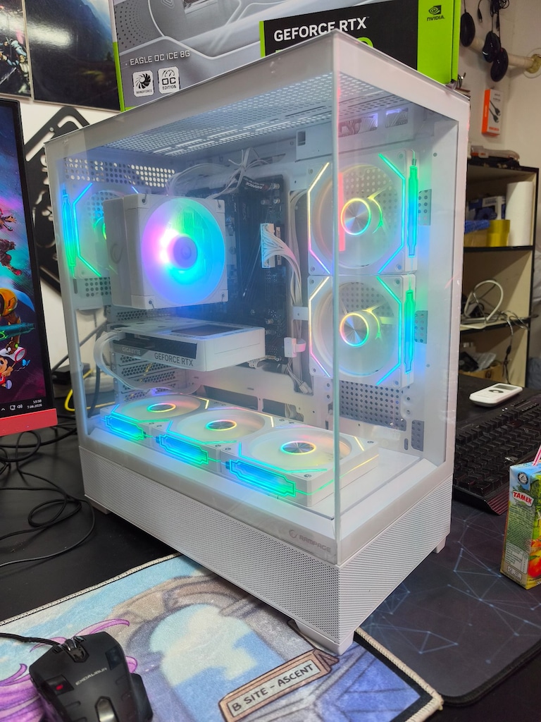 SIFIR DDR5 - R5 7500F-16GB-500GB-RTX5060 8GB-27 İnc 180Hz Monitör - 6
