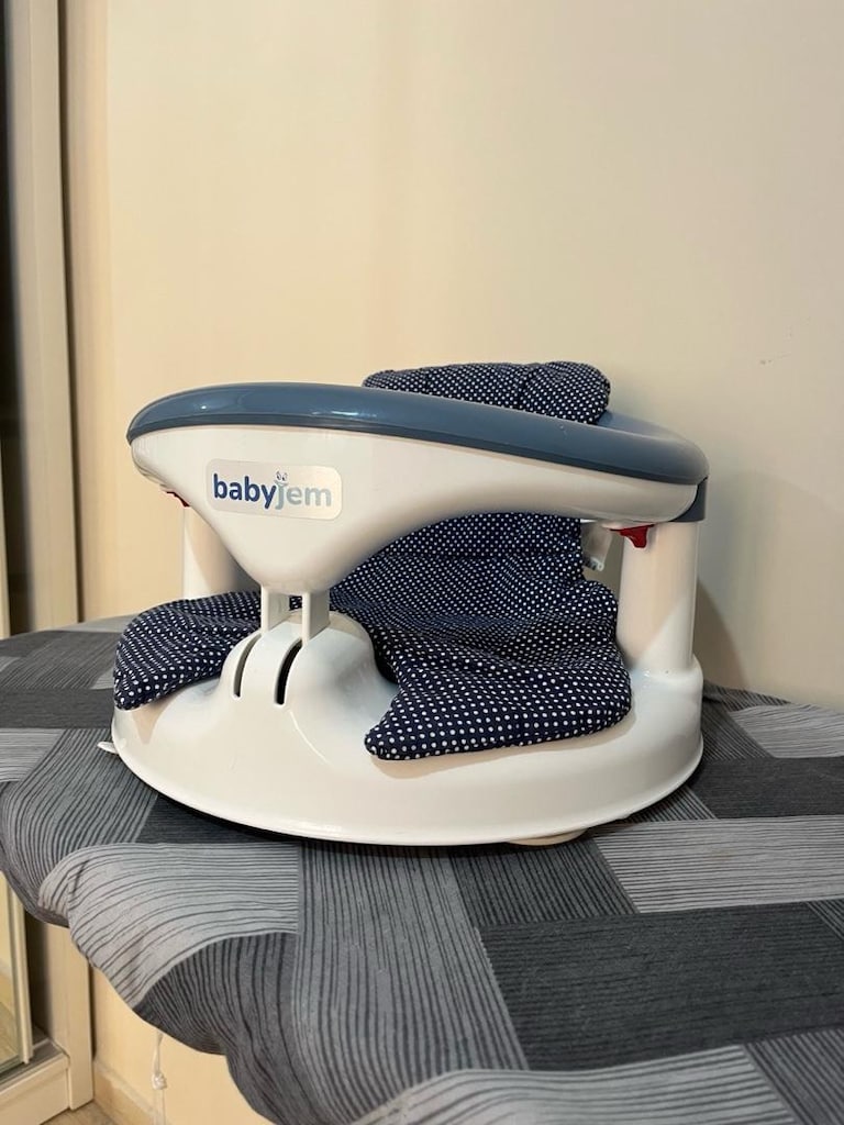 Babyjem Yandan Açılır Banyo ve Mama Oturağı Minderli - 4