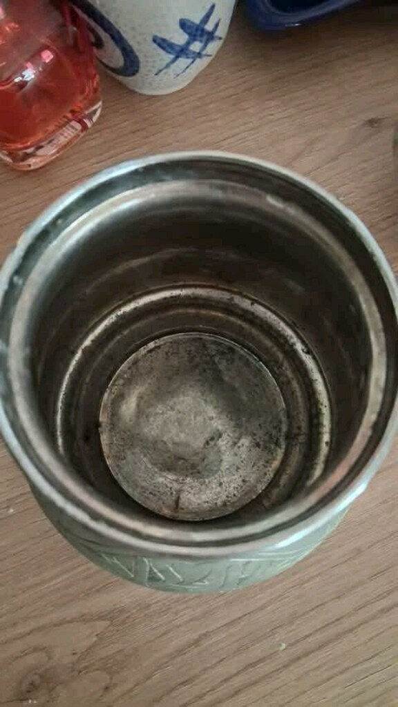 Vintage işlemeli bakır çaydanlık - 5