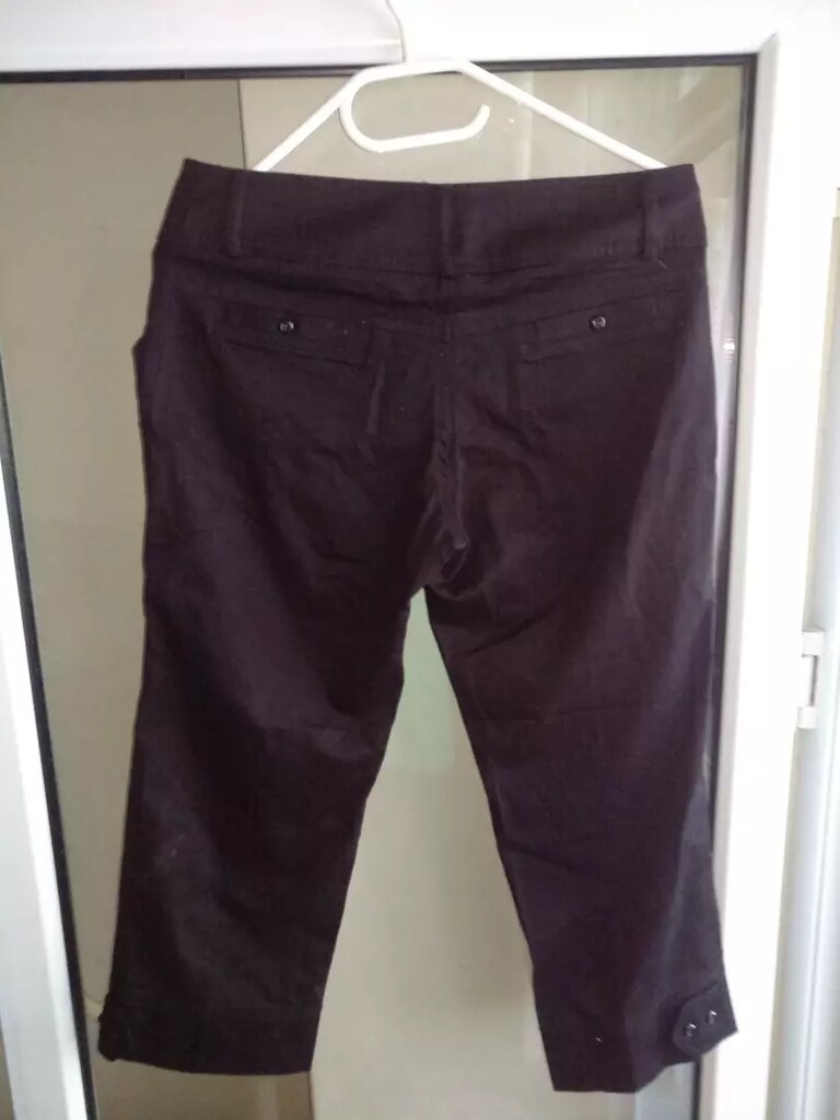KÜBRA SİYAH  KISA PANTOLON 38/M BEDEN - 4