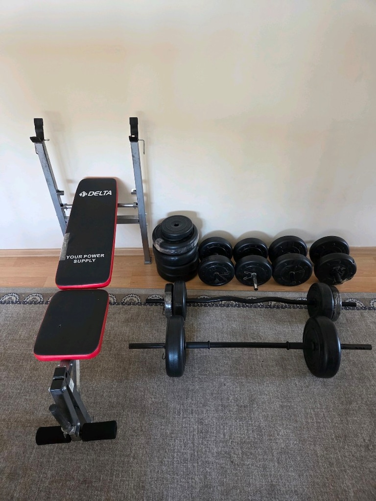 Delta dambıl set 120 kilo - 3