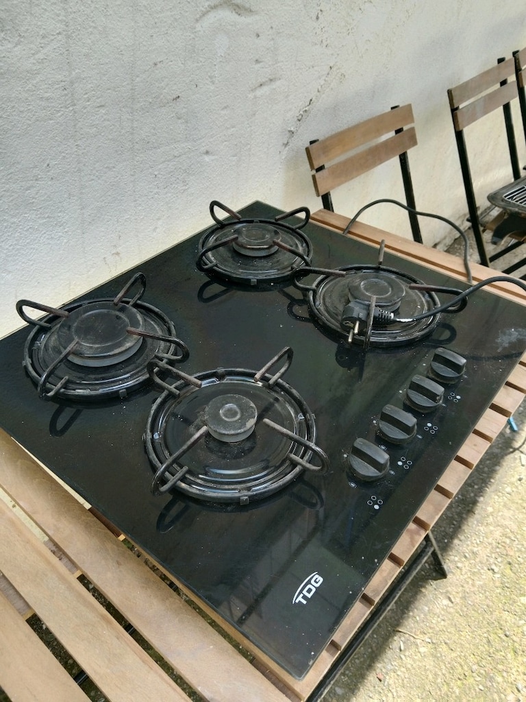 Ankastre camlı set üstü Ocak - 3